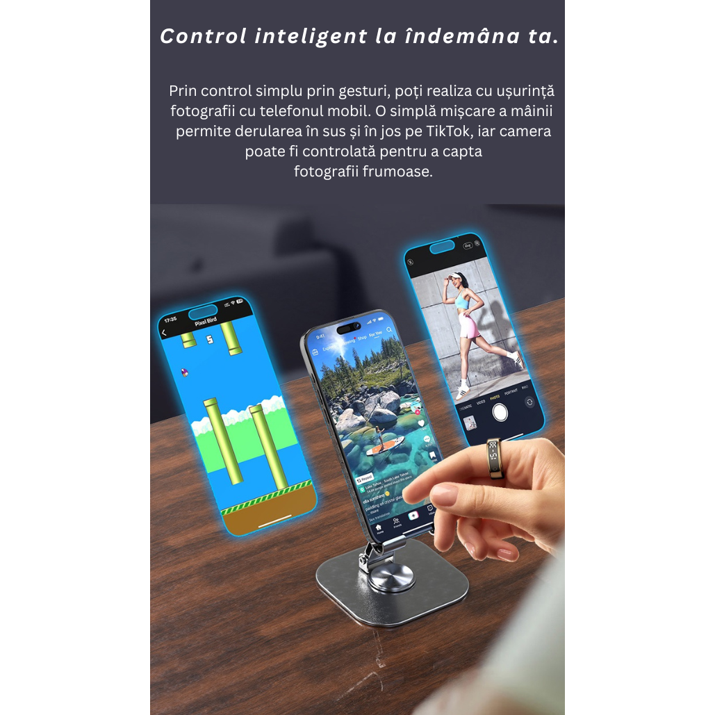 Inel Smart VeReTech - control prin gesturi